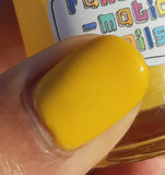 The Precious Sun Nail Polish - rich buttery yellow creme - Fanchromatic Nails