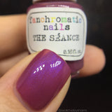 The Séance Nail Polish - mauve pink/purple jelly - Fanchromatic Nails