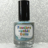 Over The Rainbow Nail Polish - matte iridescent rainbows - Fanchromatic Nails
