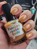 The Deadly Desert: sandy tan with a secret shimmer - Fanchromatic Nails