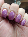 The Magic Mirror Nail Polish: soft purple linear holographic - Fanchromatic Nails