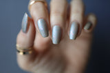 Over The Rainbow Nail Polish - matte iridescent rainbows - Fanchromatic Nails