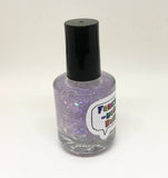 I Am In A Dream Nail Polish - color-shifting flakie holo top coat - Fanchromatic Nails