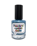 Rules of Acquisition Nail Polish - matte brilliant metallic blue-green - Fanchromatic Nails