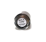 Not A Lady Nail Polish - matte/leather finish deep rusty red - Fanchromatic Nails