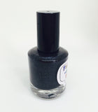 Into the Black Nail Polish - very special shimmery black - Fanchromatic Nails