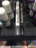 Awesome Mix Volume 1 Nail Polish - linear holographic flake top coat - Fanchromatic Nails