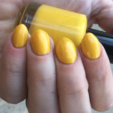 The Precious Sun Nail Polish - rich buttery yellow creme - Fanchromatic Nails