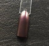 Not A Lady Nail Polish - matte/leather finish deep rusty red - Fanchromatic Nails