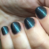 Ripper Nail Polish - chameleon holo purple/blue/turquoise shift - Fanchromatic Nails