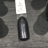 Into the Black Nail Polish - very special shimmery black - Fanchromatic Nails