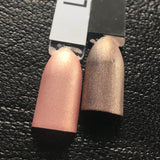 Little Girl Lost Nail Polish - matte rose gold metallic - Fanchromatic Nails