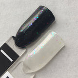 I Am In A Dream Nail Polish - color-shifting flakie holo top coat - Fanchromatic Nails