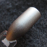 Vasquez Nail Polish - mercurial matte grey/green/gold - Fanchromatic Nails