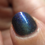 Ripper Nail Polish - chameleon holo purple/blue/turquoise shift - Fanchromatic Nails