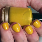 The Precious Sun Nail Polish - rich buttery yellow creme - Fanchromatic Nails