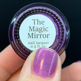 The Magic Mirror Nail Polish: soft purple linear holographic - Fanchromatic Nails