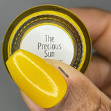 The Precious Sun Nail Polish - rich buttery yellow creme - Fanchromatic Nails