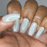 Awesome Mix Volume 1 Nail Polish - linear holographic flake top coat - Fanchromatic Nails