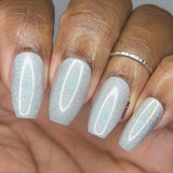 Awesome Mix Volume 1 Nail Polish - linear holographic flake top coat - Fanchromatic Nails