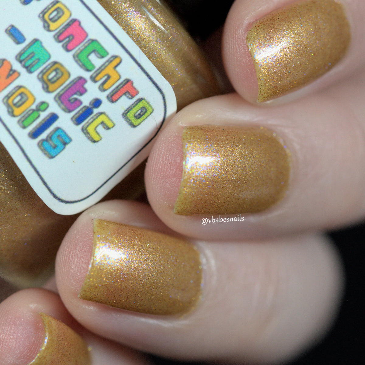 The Deadly Desert Nail Polish sandy tan with a secret shimmer