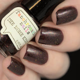 The Nome King Nail Polish - red/black duochrome creme - Fanchromatic Nails