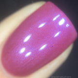 The Séance Nail Polish - mauve pink/purple jelly - Fanchromatic Nails