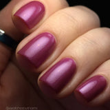 The Séance Nail Polish - mauve pink/purple jelly - Fanchromatic Nails