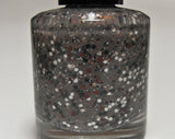 Dire Wolf Nail Polish - grey creme with neutral-tone glitter - Fanchromatic Nails