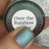 Over The Rainbow Nail Polish - matte iridescent rainbows - Fanchromatic Nails