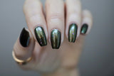 I'll Get You, My Pretty!! Nail Polish - gold/green/teal chameleon - Fanchromatic Nails