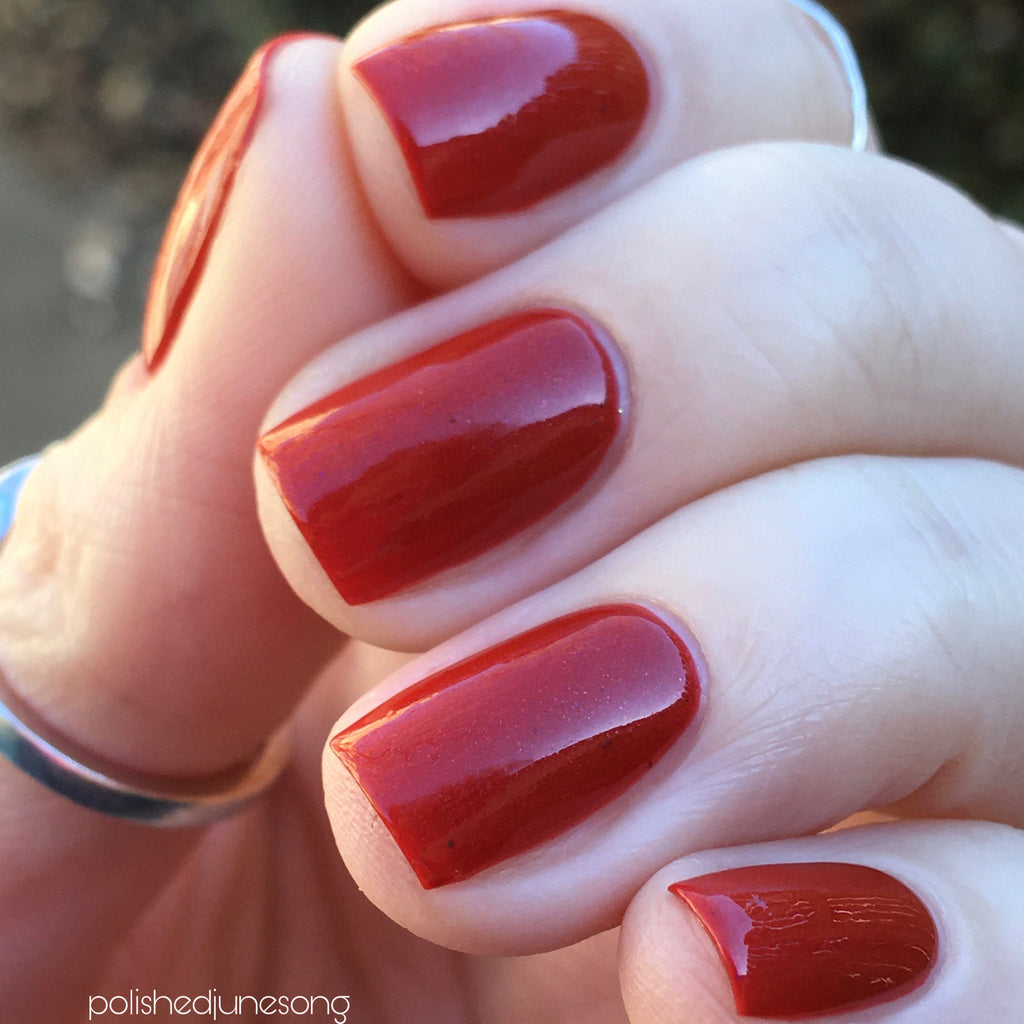 Venetian | Brick red nail polish | vegan, 10-free, + cruelty-free – Olive  Ave Polish