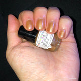 The Deadly Desert: sandy tan with a secret shimmer - Fanchromatic Nails