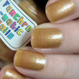 The Deadly Desert: sandy tan with a secret shimmer - Fanchromatic Nails